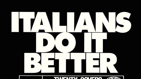 italian do it better traduzione